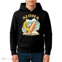 Aloha Hawaii Hawaiian Island Tees Surf Kids Hoodie thumb 4