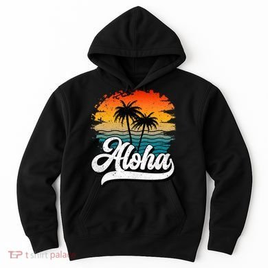 Aloha Hawaii Hawaii Lover Retro Aloha Hoodie
