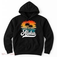Aloha Hawaii Hawaii Lover Retro Aloha Hoodie thumb 0