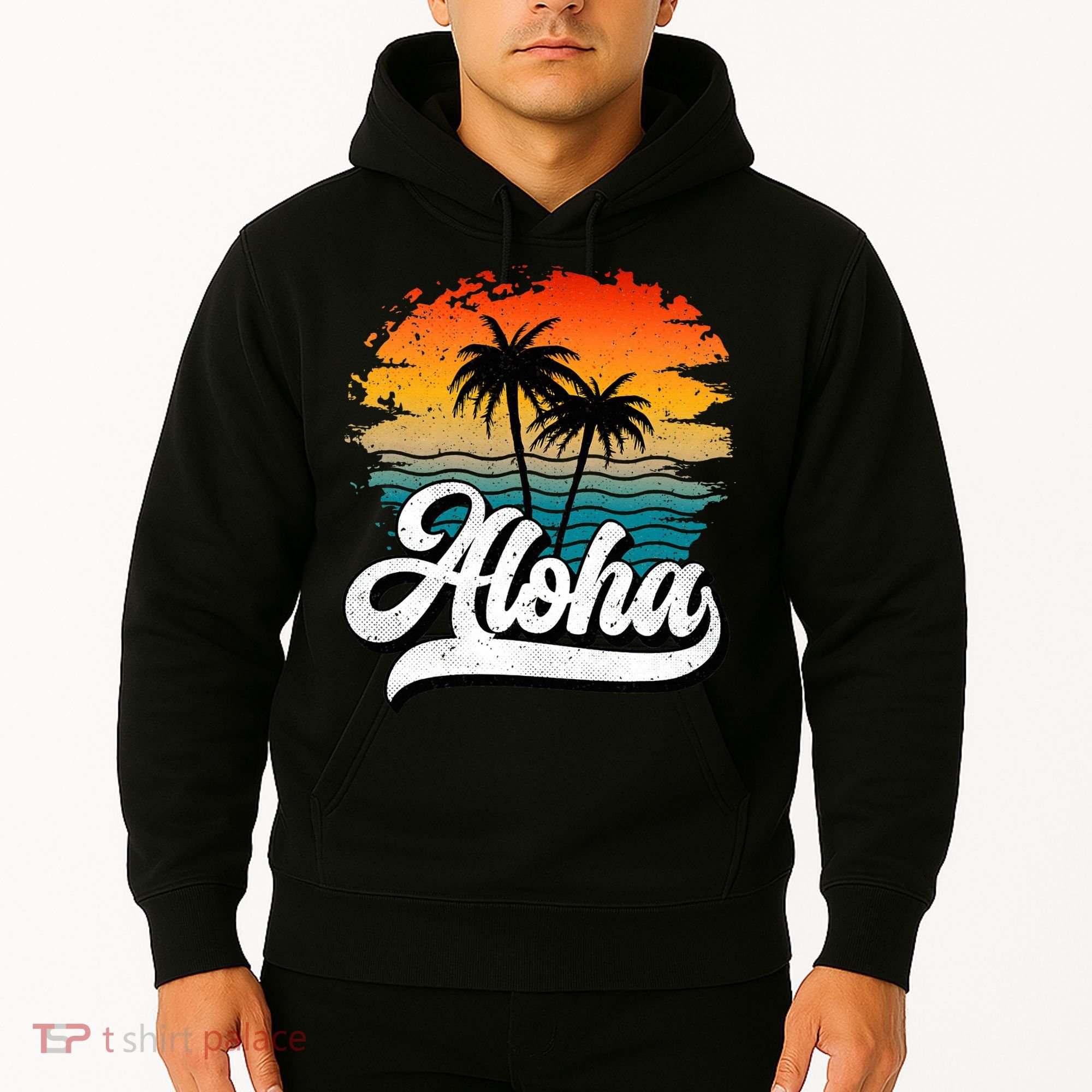 Aloha Hawaii Hawaii Lover Retro Aloha Hoodie