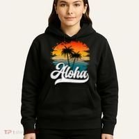 Aloha Hawaii Hawaii Lover Retro Aloha Hoodie thumb 5