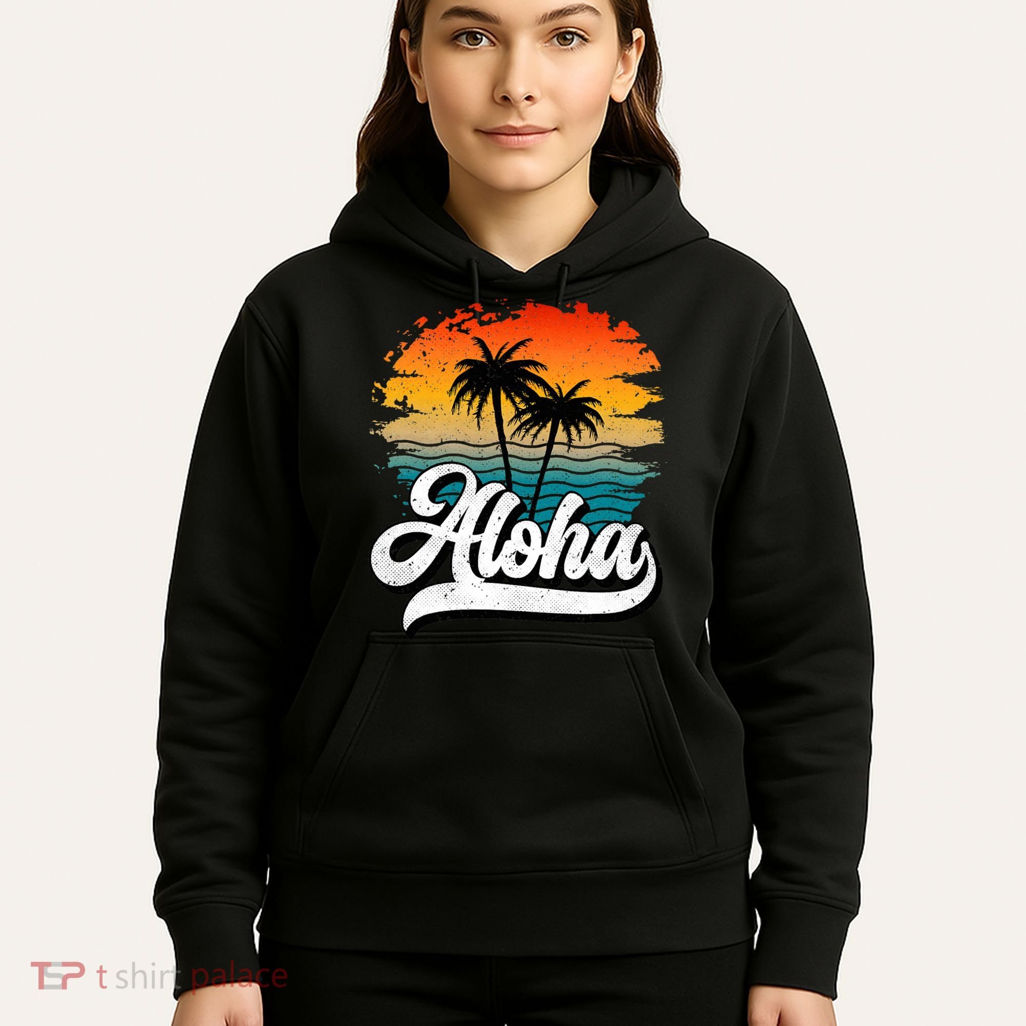 Aloha Hawaii Hawaii Lover Retro Aloha Hoodie