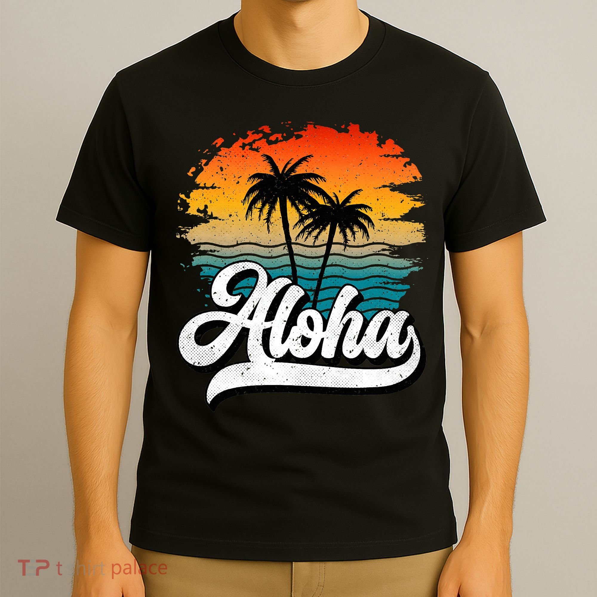 Aloha Hawaii Hawaii Lover Retro Aloha T-Shirt
