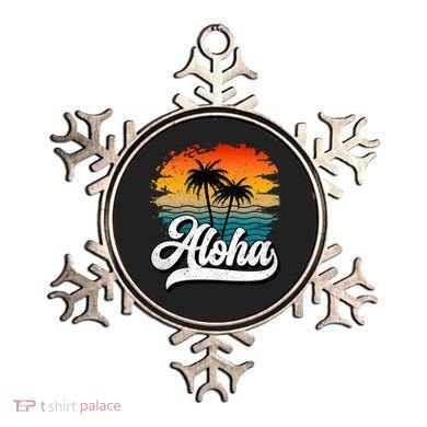 Aloha Hawaii Hawaii Lover Retro Aloha Ornament