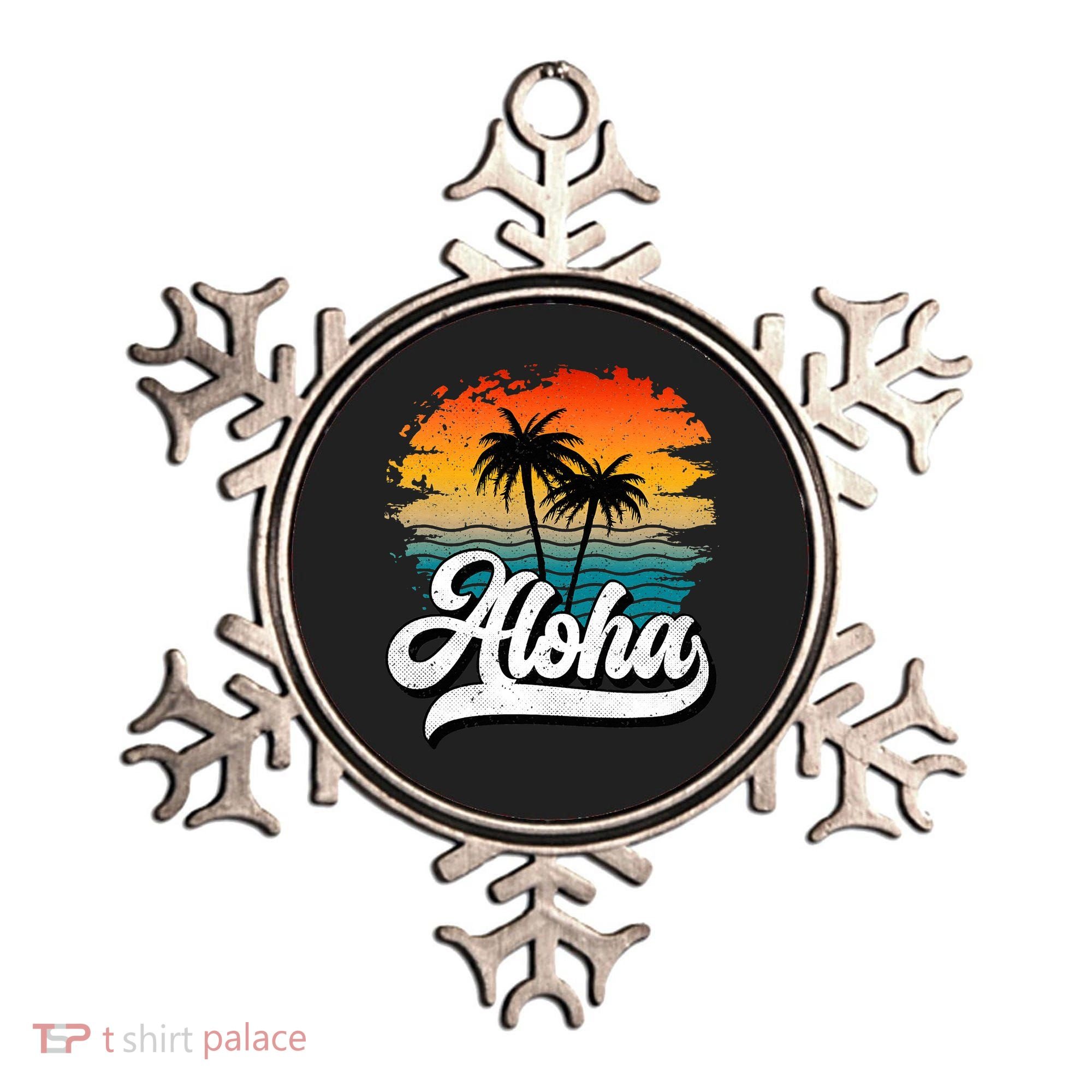 Aloha Hawaii Hawaii Lover Retro Aloha Ornament