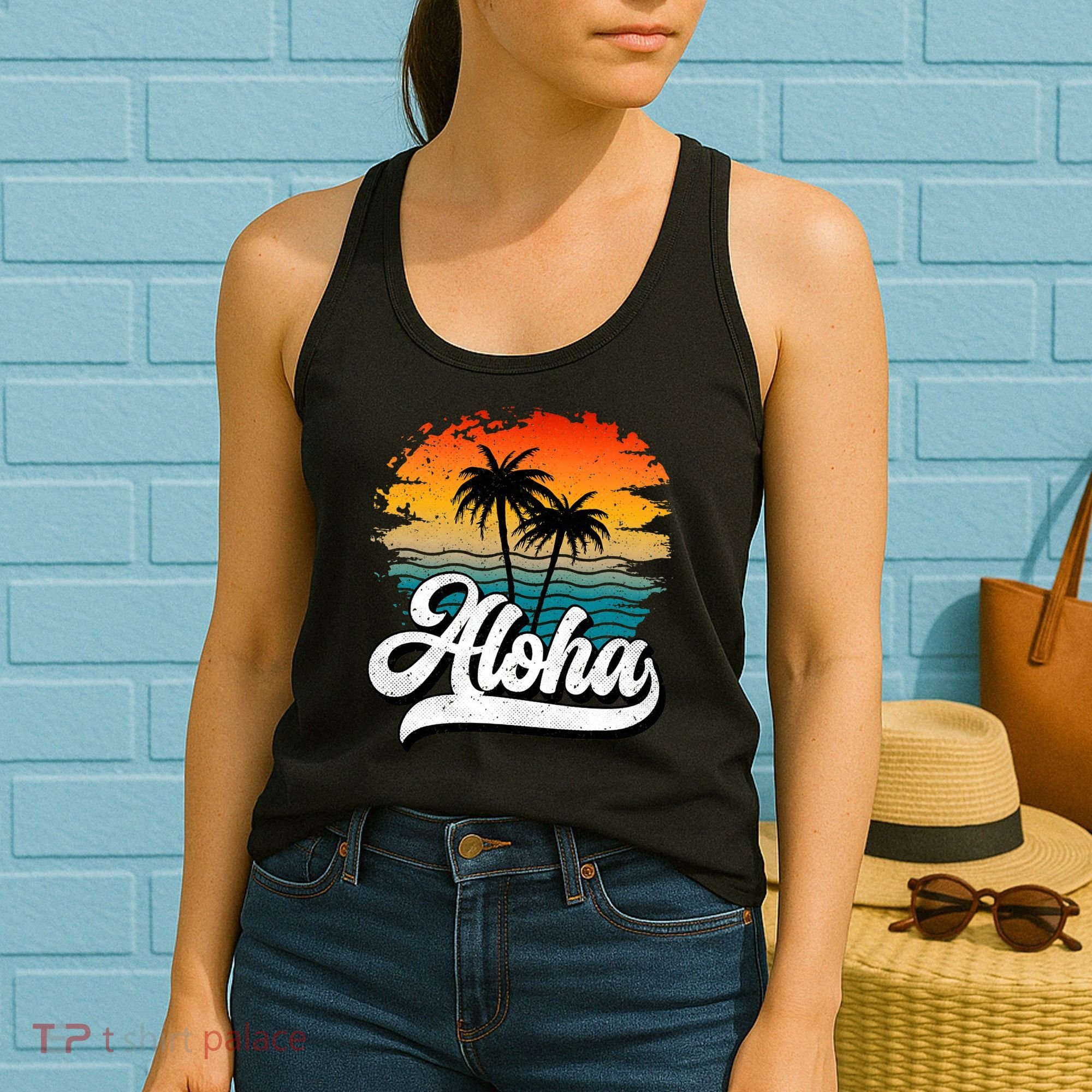 Aloha Hawaii Hawaii Lover Retro Aloha Women's Tank Top