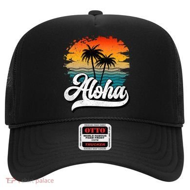 Aloha Hawaii Hawaii Lover Retro Aloha Hat