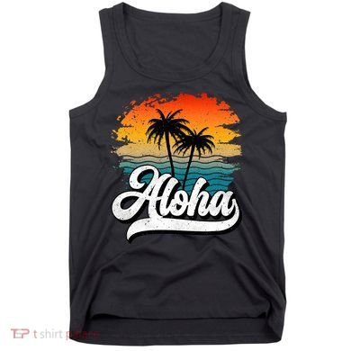 Aloha Hawaii Hawaii Lover Retro Aloha Tank Top