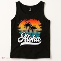 Aloha Hawaii Hawaii Lover Retro Aloha Tank Top thumb 2