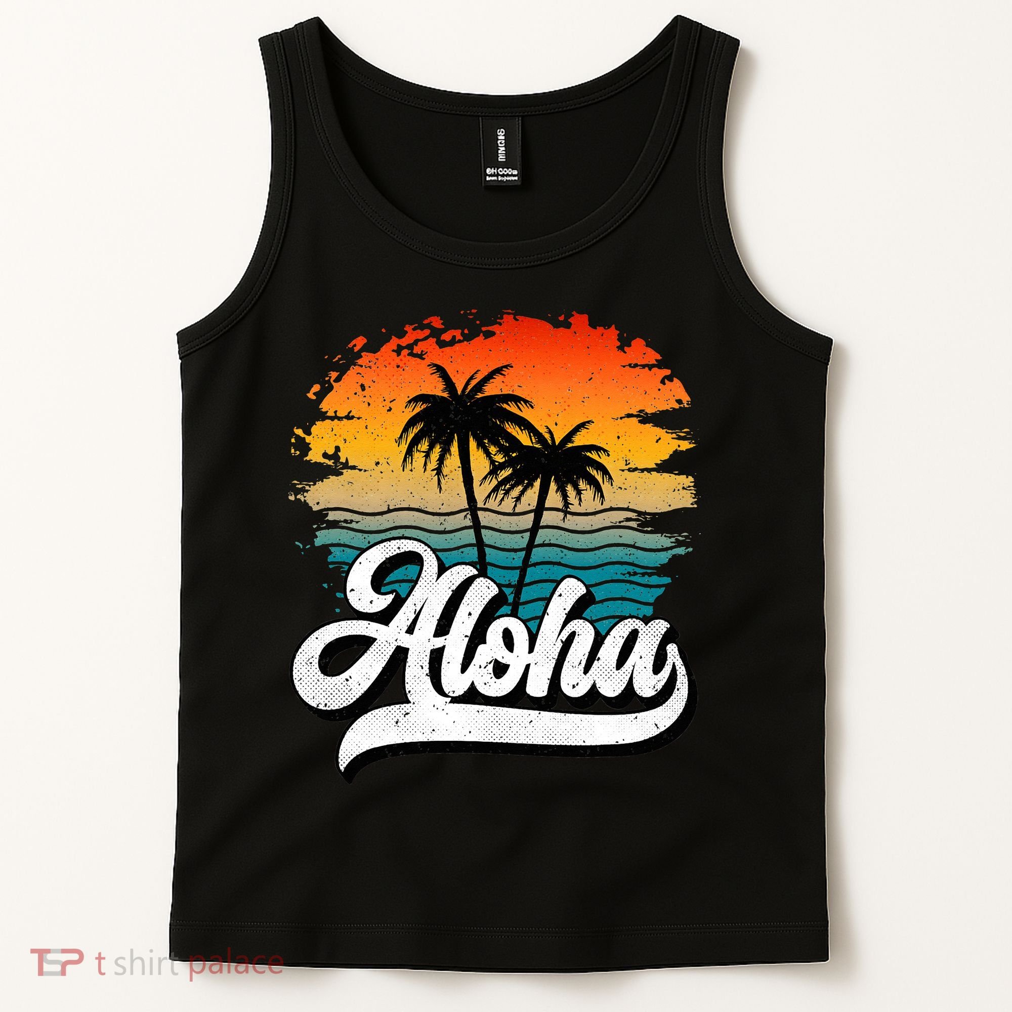 Aloha Hawaii Hawaii Lover Retro Aloha Tank Top
