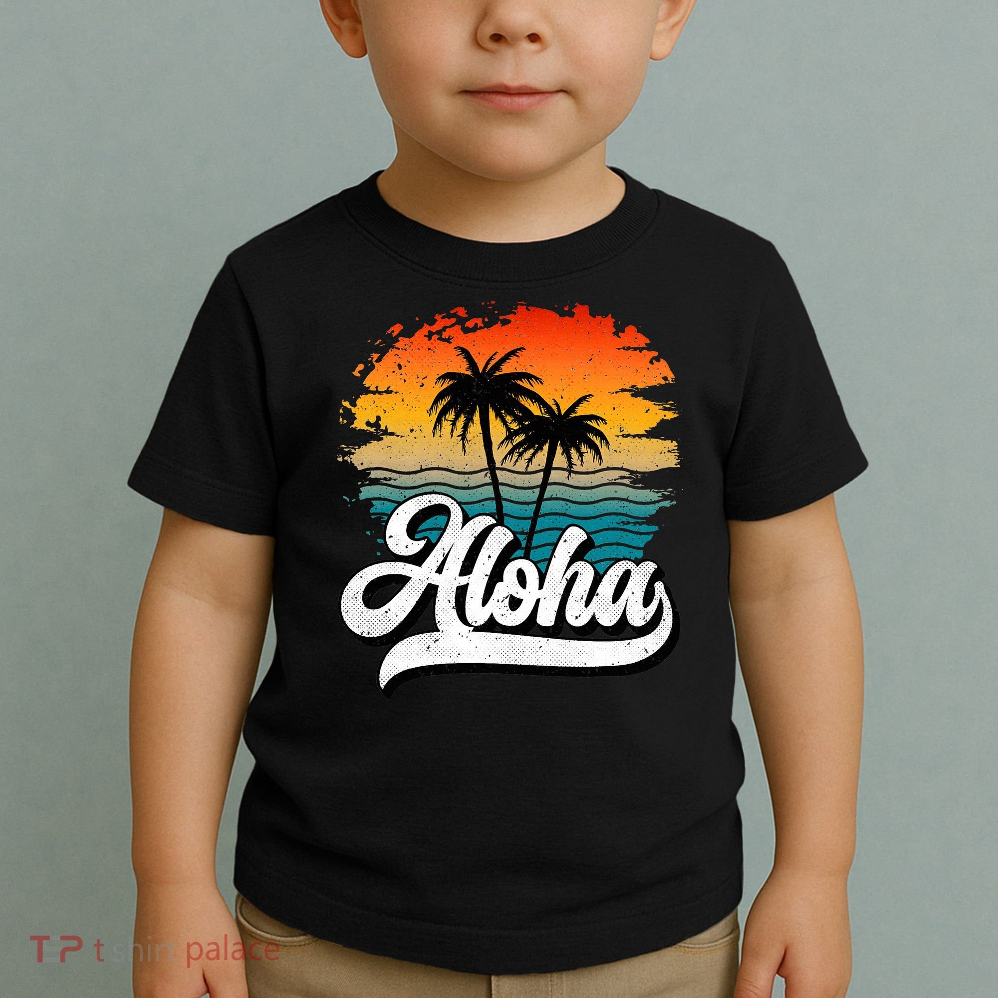 Aloha Hawaii Hawaii Lover Retro Aloha Toddler T-Shirt