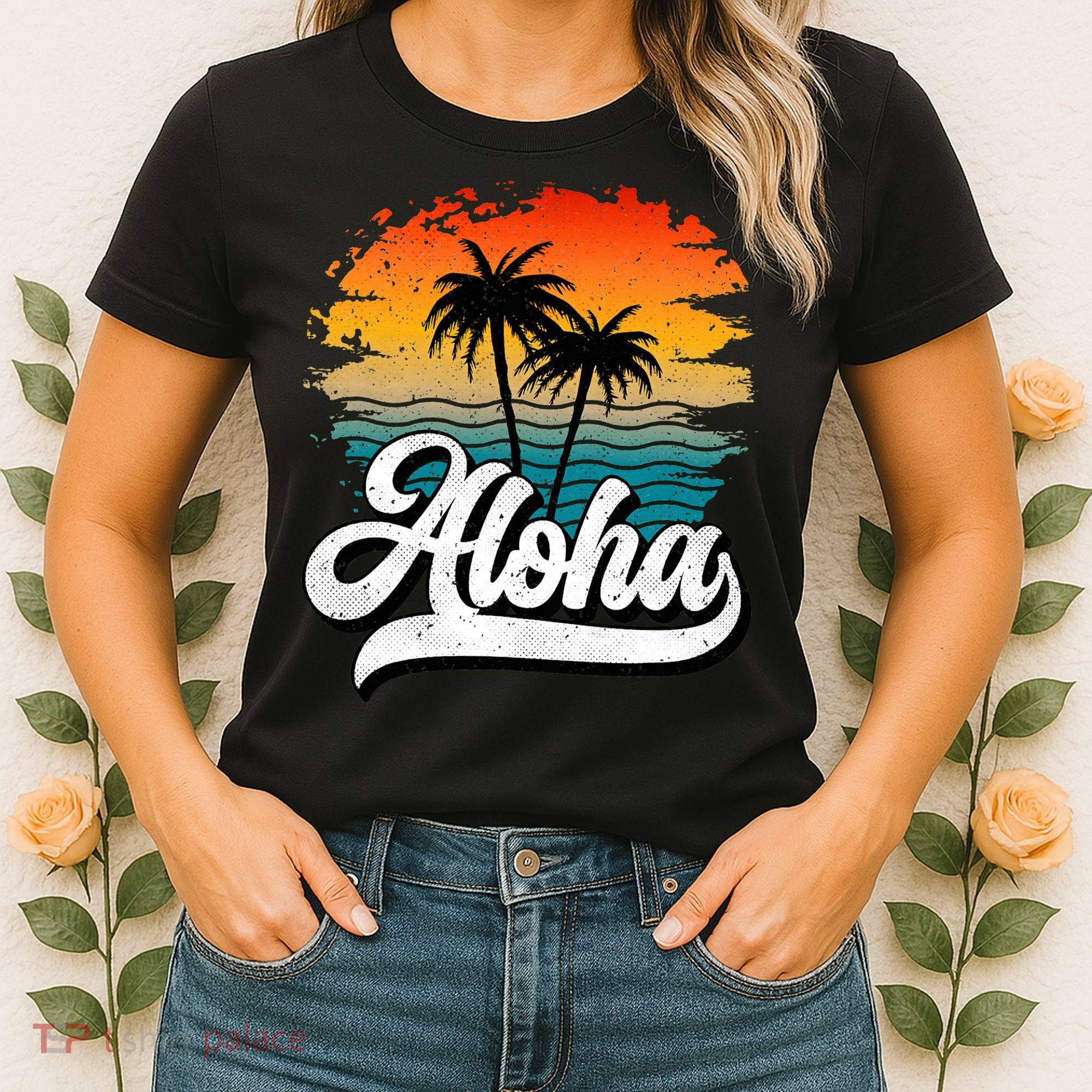 Aloha Hawaii Hawaii Lover Retro Aloha Women's T-Shirt