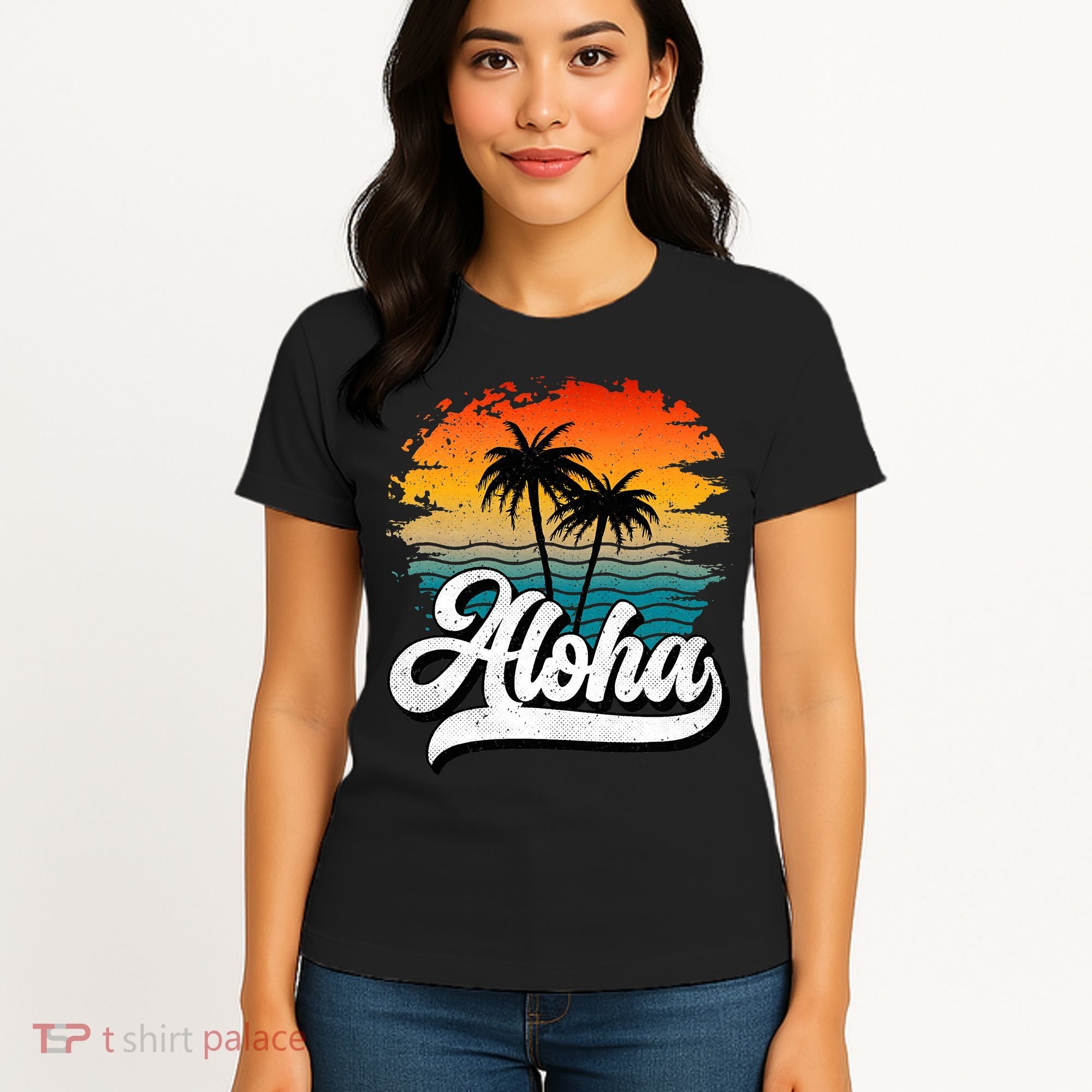 Aloha Hawaii Hawaii Lover Retro Aloha Women's T-Shirt