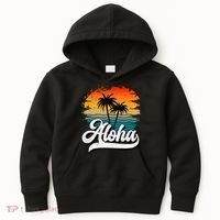 Aloha Hawaii Hawaii Lover Retro Aloha Kids Hoodie thumb 0