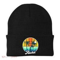 Aloha Hawaii Hawaiian Shirts For Boys Girls Palm Tree Surf Beanie thumb 0