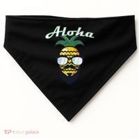Aloha Hawaii Hawaiian Island Great Gift Beard This Is My Hawaiian Gift USA-Made Doggie Bandana thumb 0