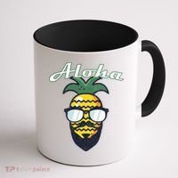 Aloha Hawaii Hawaiian Island Great Gift Beard This Is My Hawaiian Gift Coffee Mug thumb 1