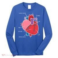 Anatomical Humain Heart Anatomy Science Physiology Medical Great Gift Long Sleeve Shirt thumb 0