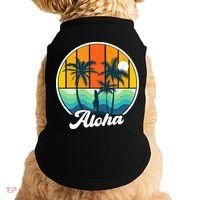 Aloha Hawaii Hawaiian Island Funny Summer Doggie Tank thumb 0