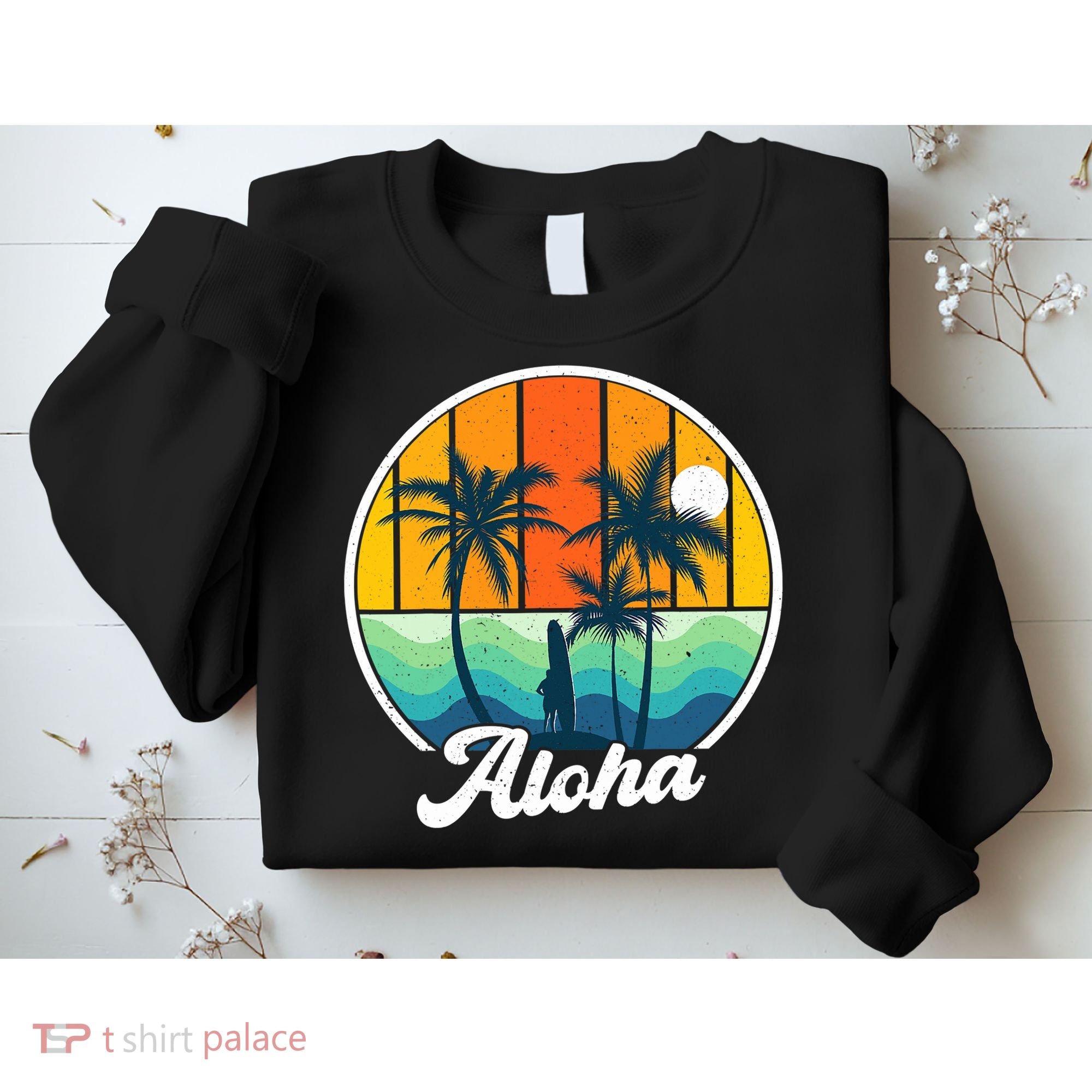 Aloha Hawaii Hawaiian Island Funny Summer Sweatshirt