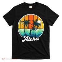 Aloha Hawaii Hawaiian Island Funny Summer T-Shirt thumb 0