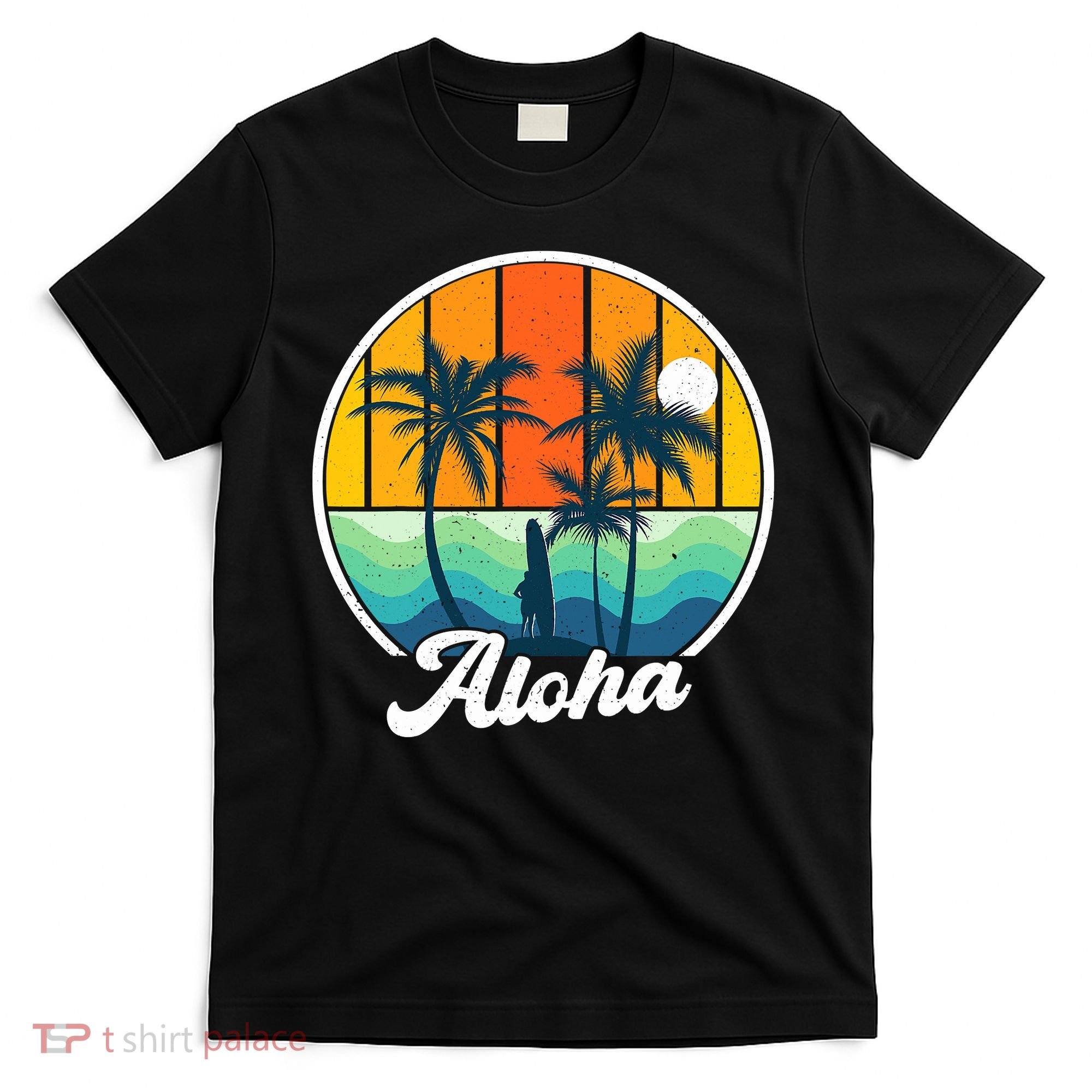 Aloha Hawaii Hawaiian Island Funny Summer T-Shirt
