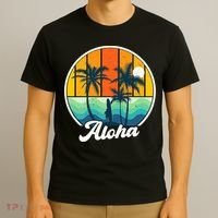 Aloha Hawaii Hawaiian Island Funny Summer T-Shirt thumb 3