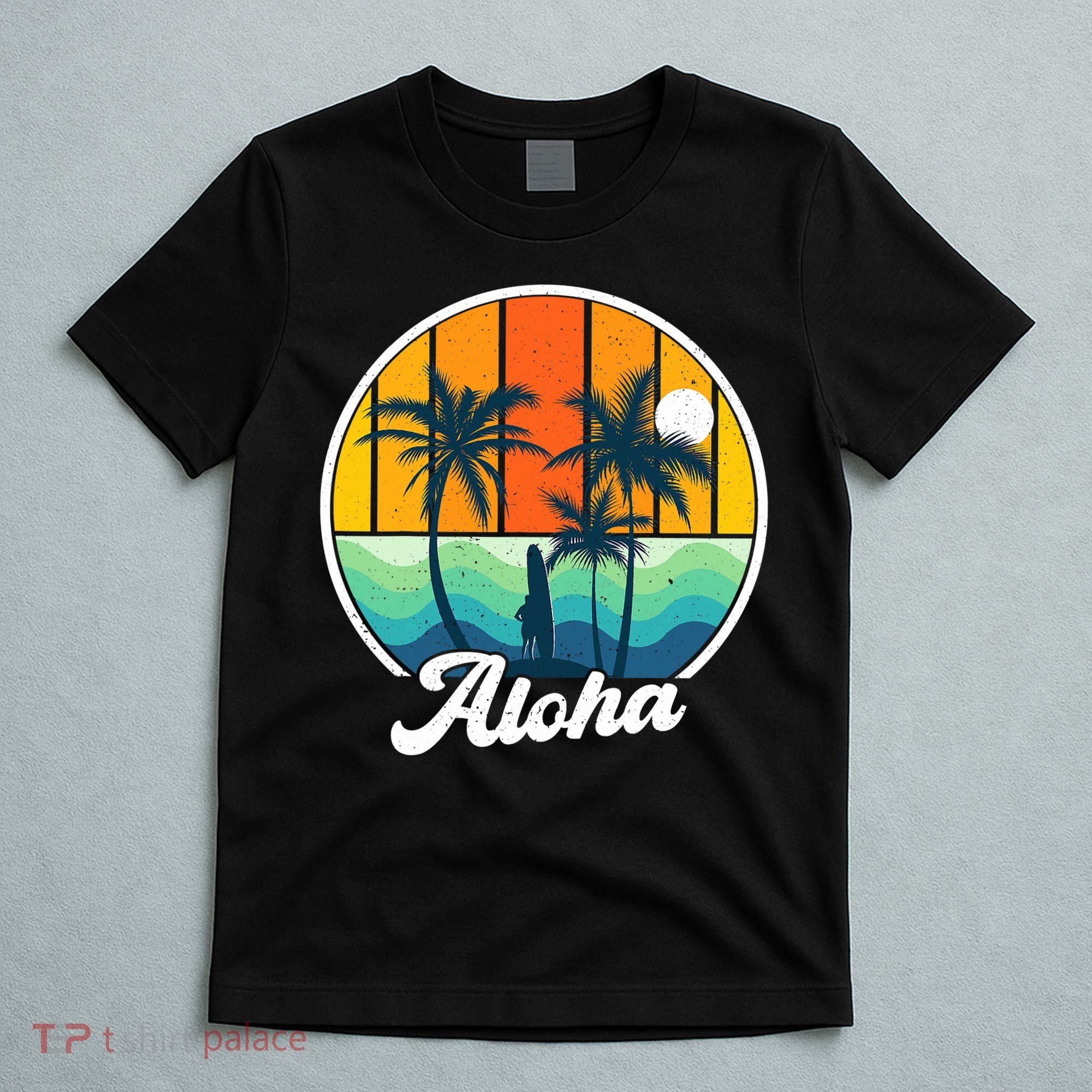 Aloha Hawaii Hawaiian Island Funny Summer T-Shirt