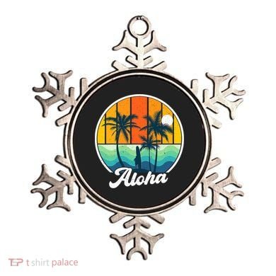 Aloha Hawaii Hawaiian Island Funny Summer Ornament
