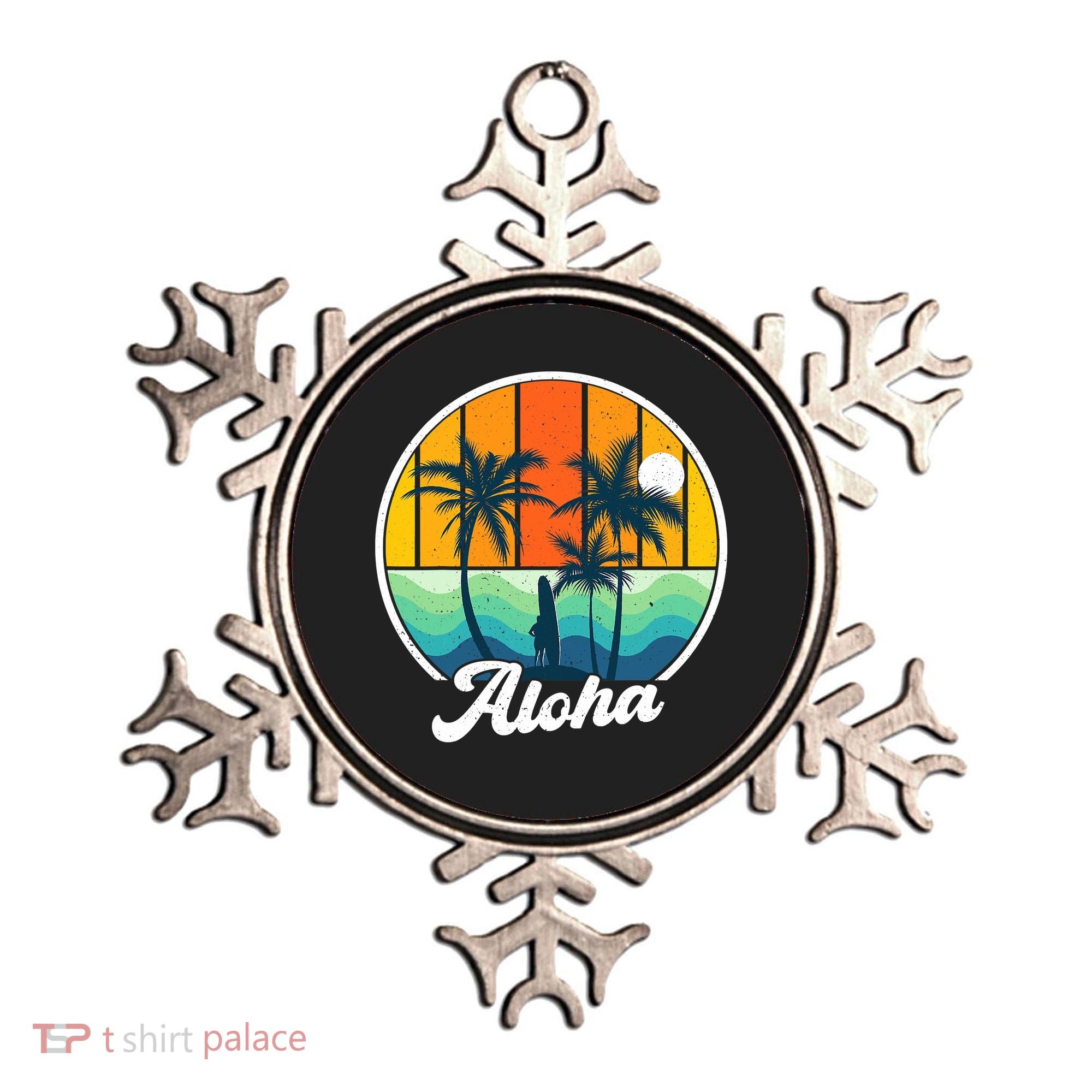 Aloha Hawaii Hawaiian Island Funny Summer Ornament