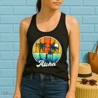 Aloha Hawaii Hawaiian Island Funny Summer Women's Tank Top thumb 2