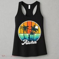 Aloha Hawaii Hawaiian Island Funny Summer Women's Tank Top thumb 3