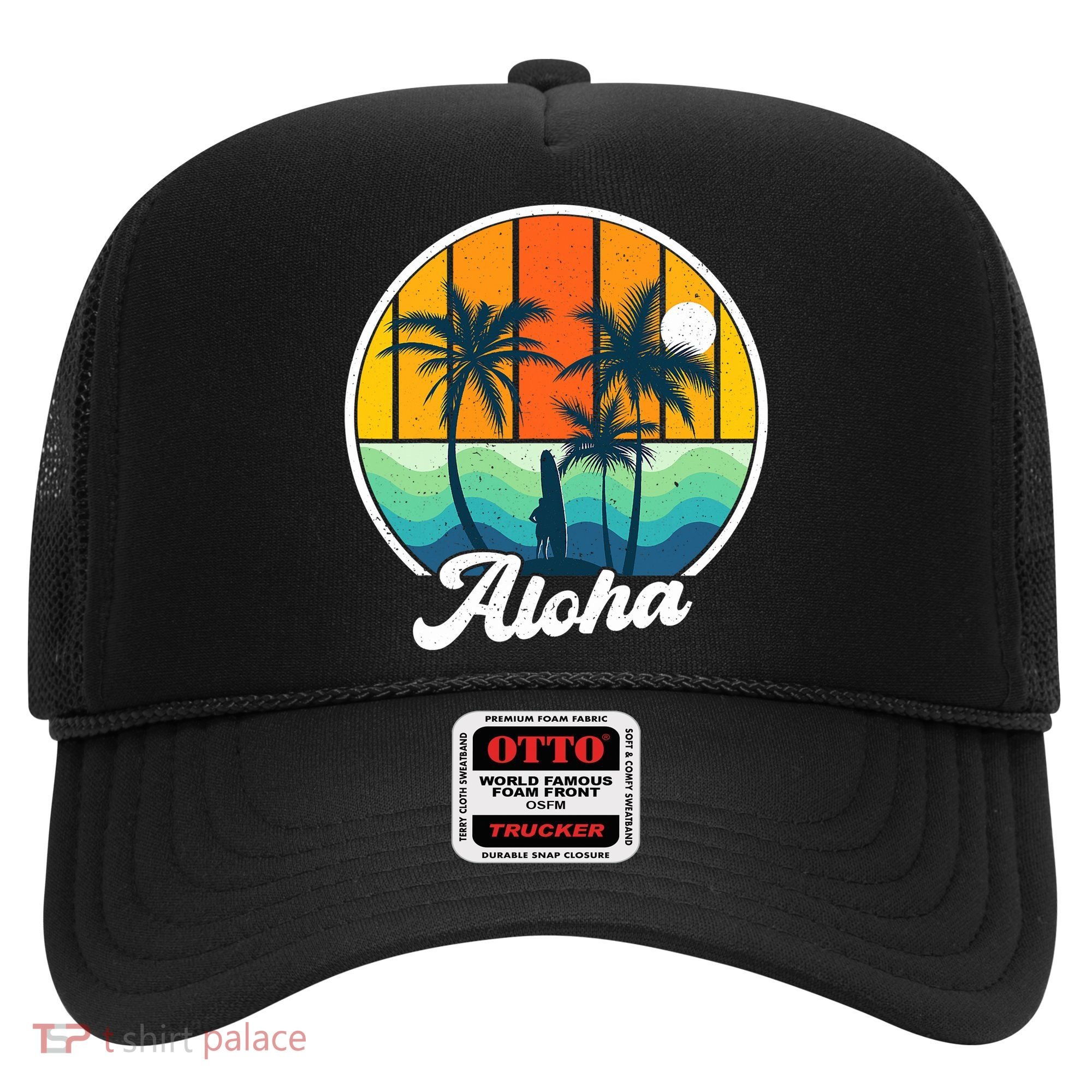 Aloha Hawaii Hawaiian Island Funny Summer Hat