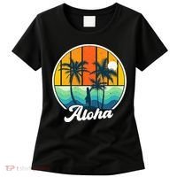 Aloha Hawaii Hawaiian Island Funny Summer Women's T-Shirt thumb 0