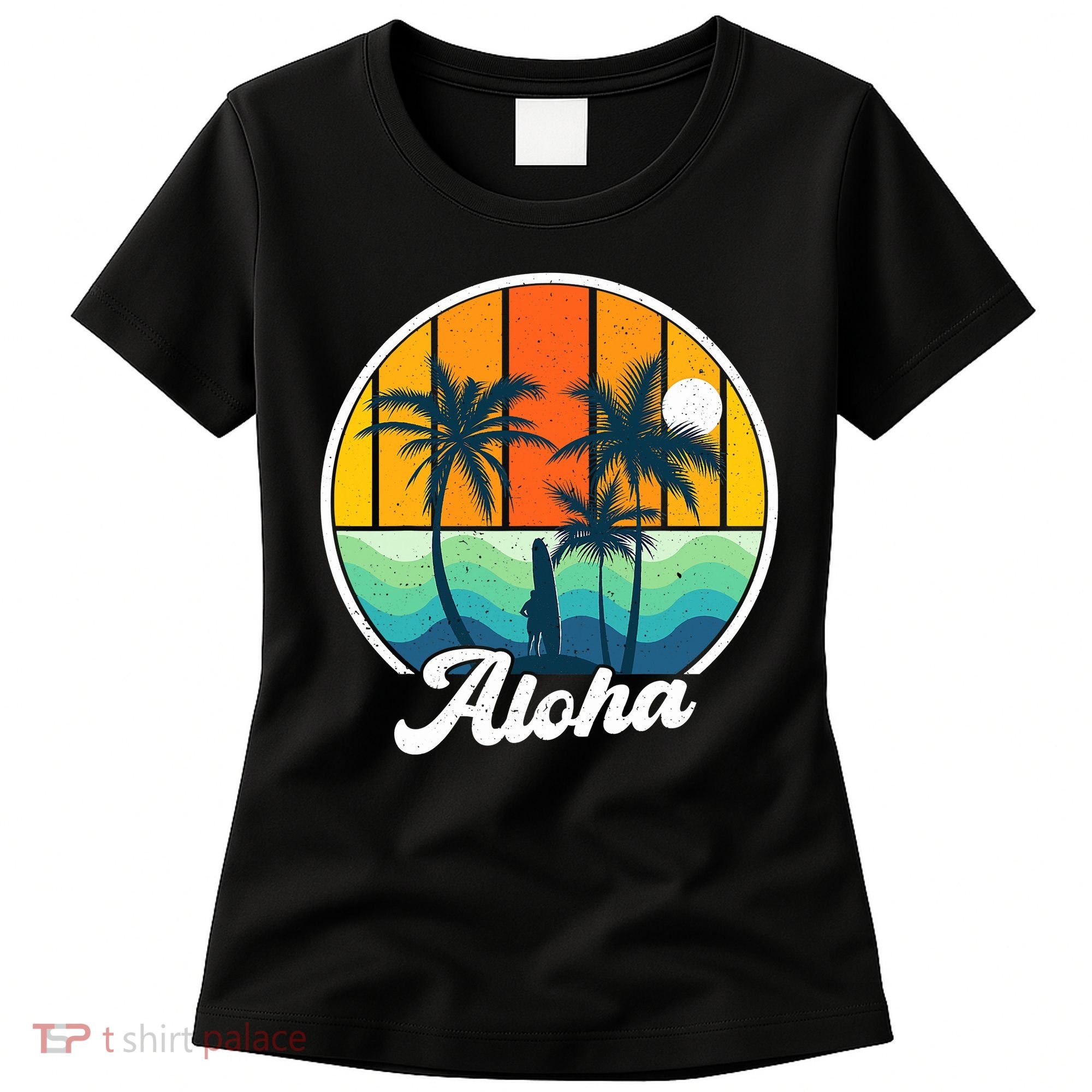 Aloha Hawaii Hawaiian Island Funny Summer Women's T-Shirt