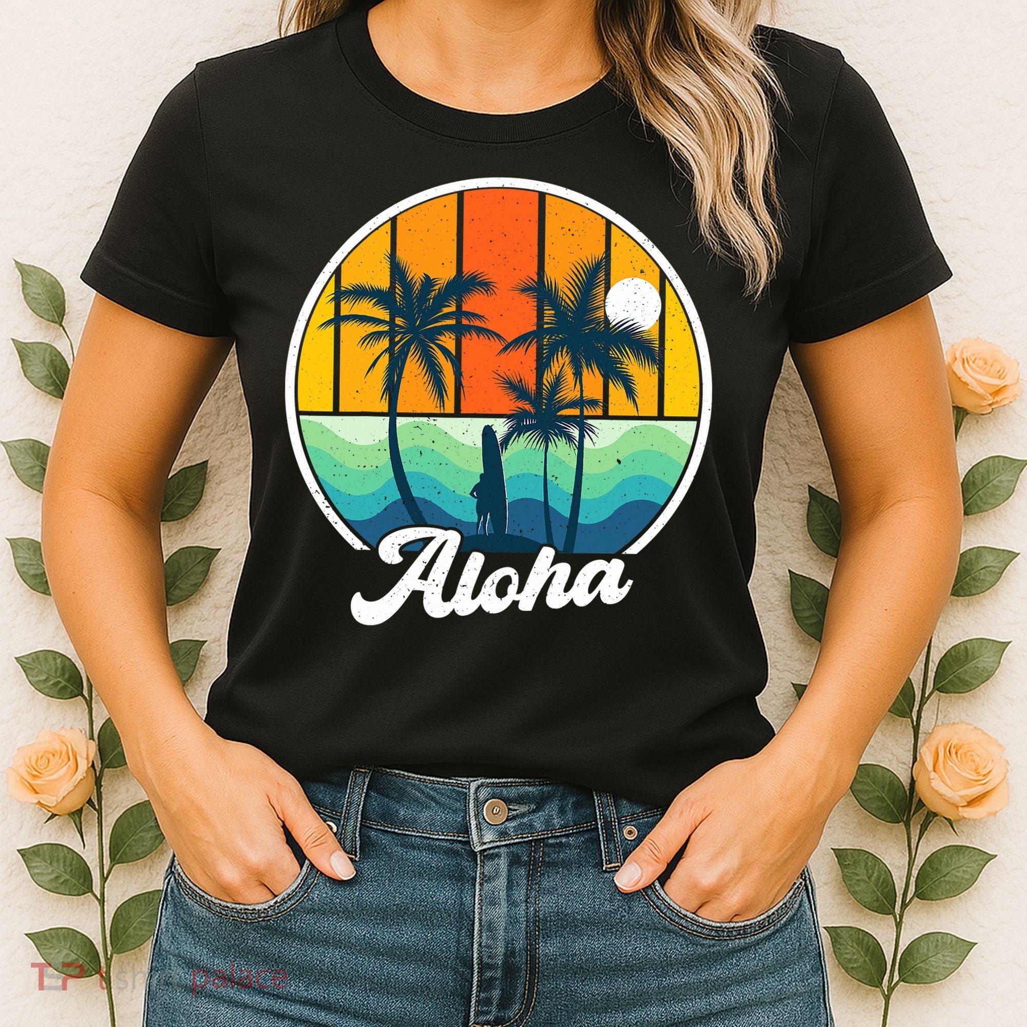 Aloha Hawaii Hawaiian Island Funny Summer Women's T-Shirt