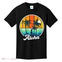Aloha Hawaii Hawaiian Island Funny Summer Kids T-Shirt thumb 0