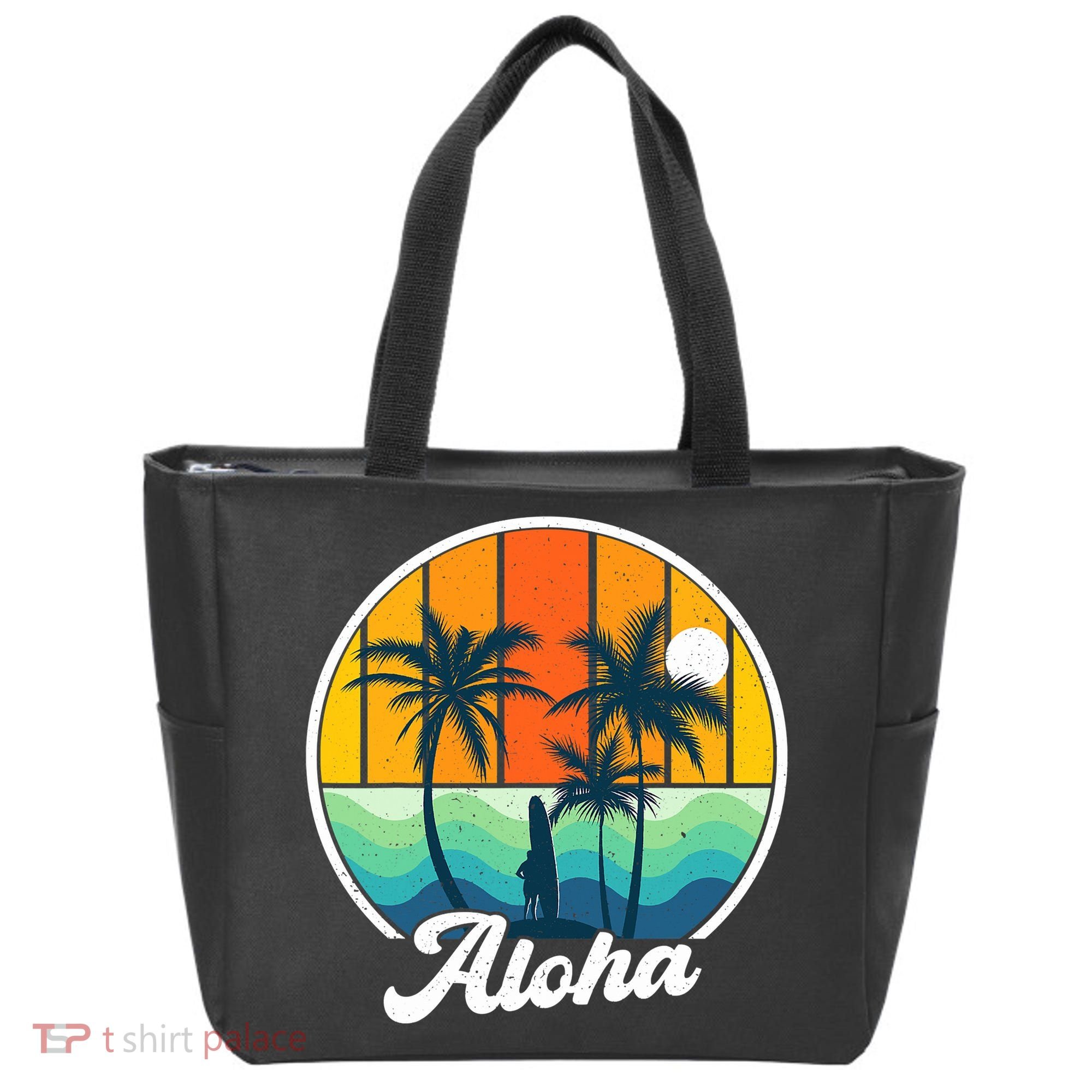 Aloha Hawaii Hawaiian Island Funny Summer Tote Bag