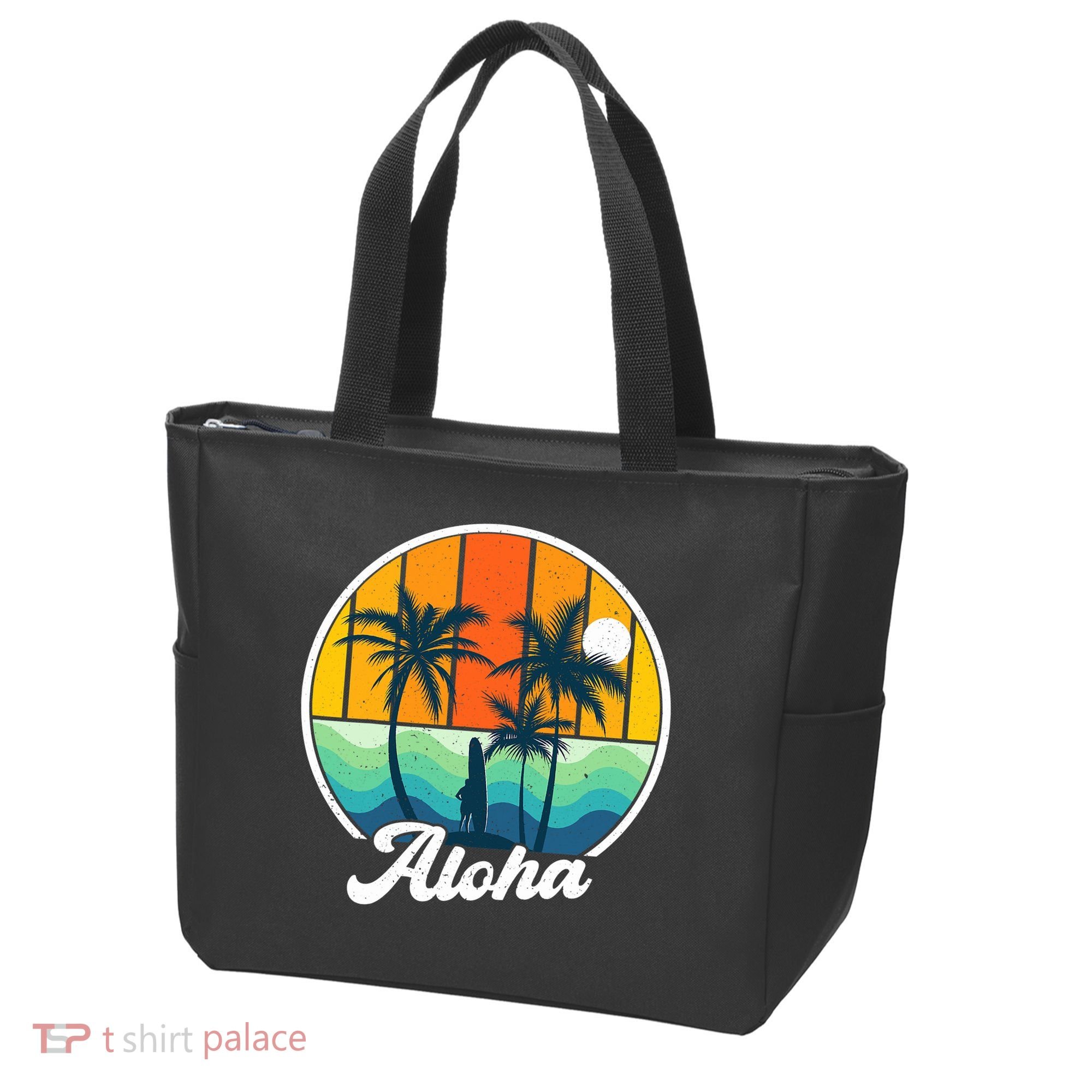 Aloha Hawaii Hawaiian Island Funny Summer Tote Bag