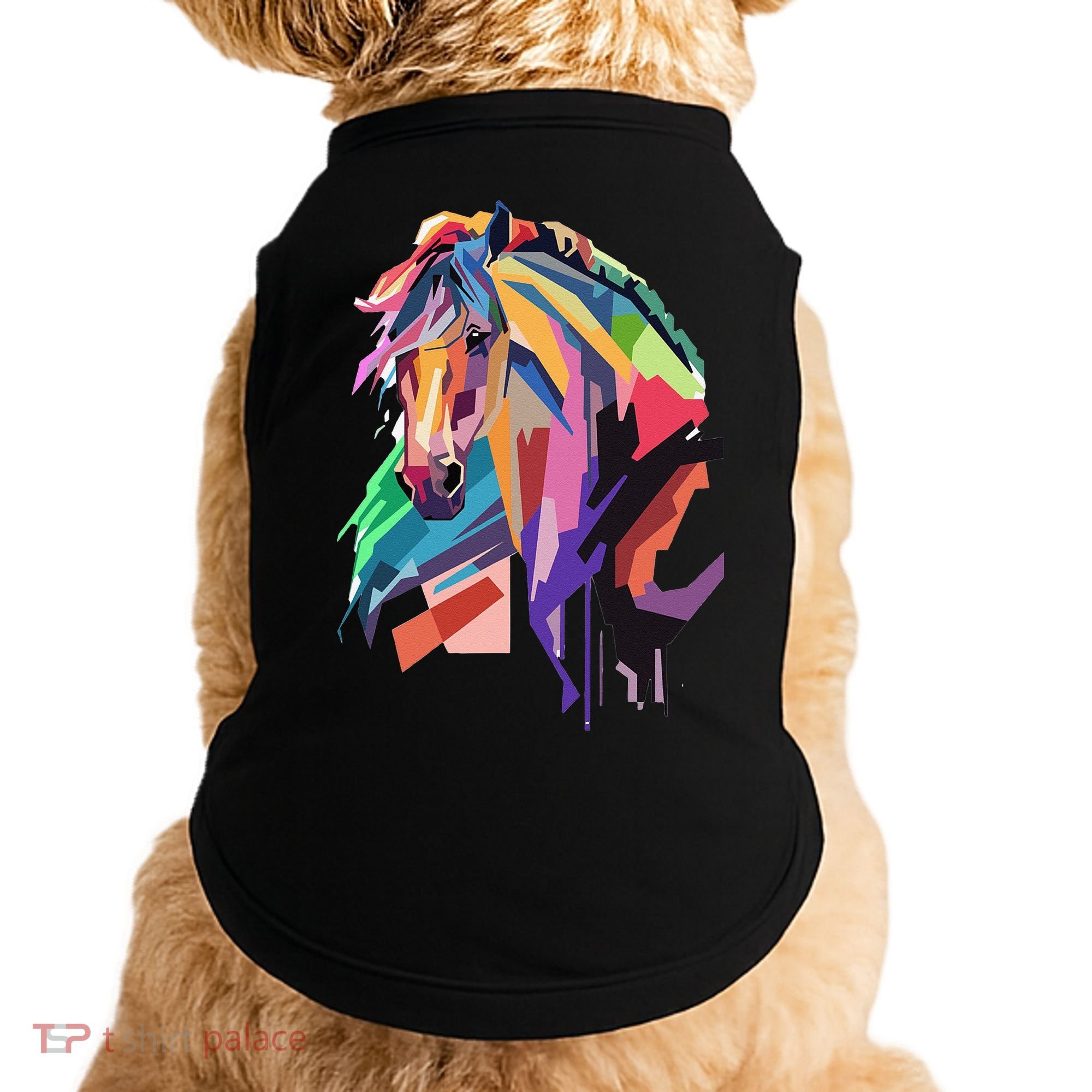 Awesome Horse Horseback Riding Equestrian Lovers Doggie Tank