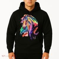 Awesome Horse Horseback Riding Equestrian Lovers Hoodie thumb 2
