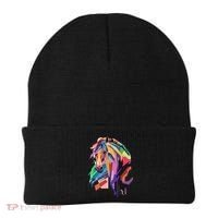 Awesome Horse Horseback Riding Equestrian Lovers Beanie thumb 0