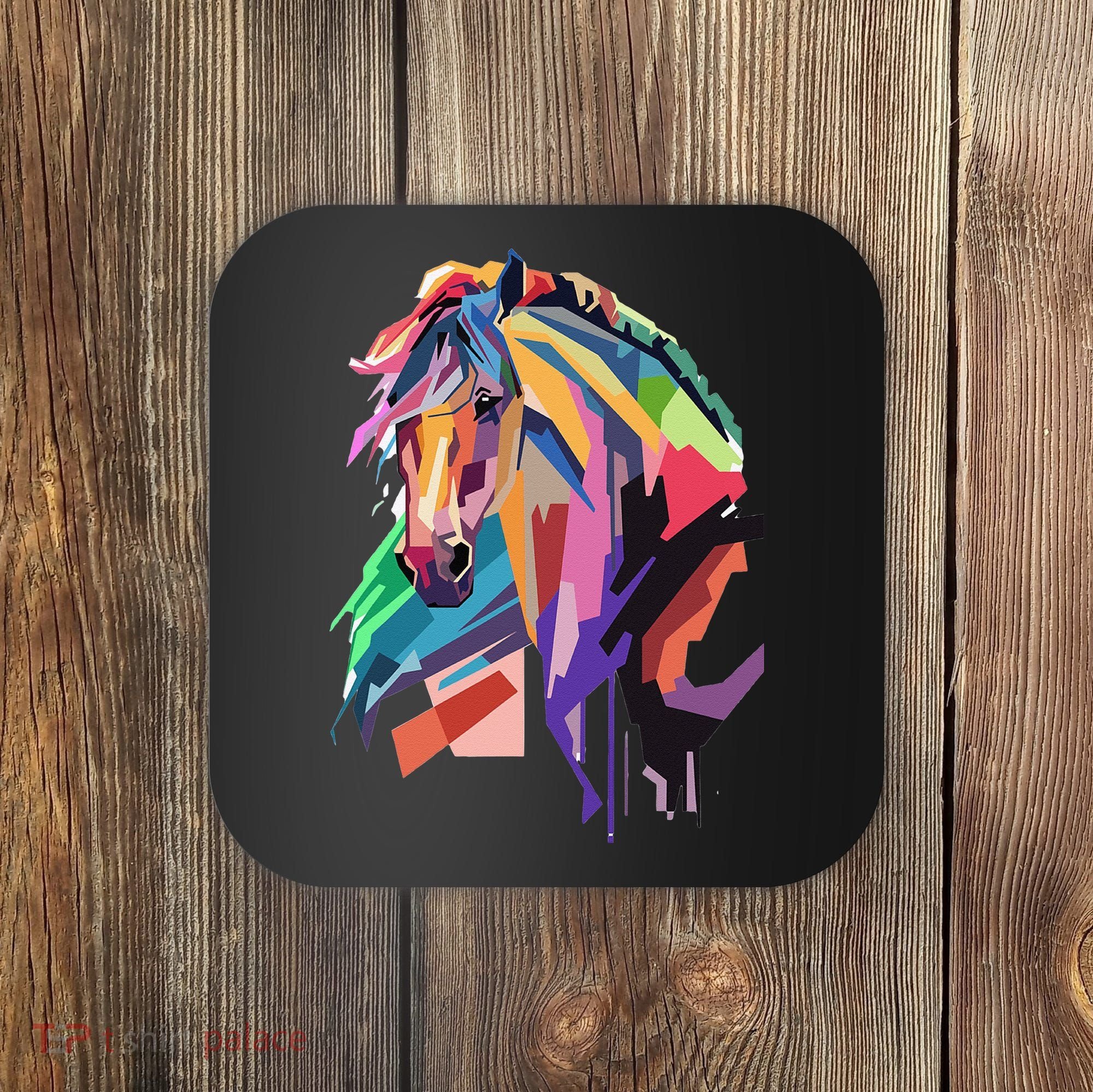 Awesome Horse Horseback Riding Equestrian Lovers Coaster