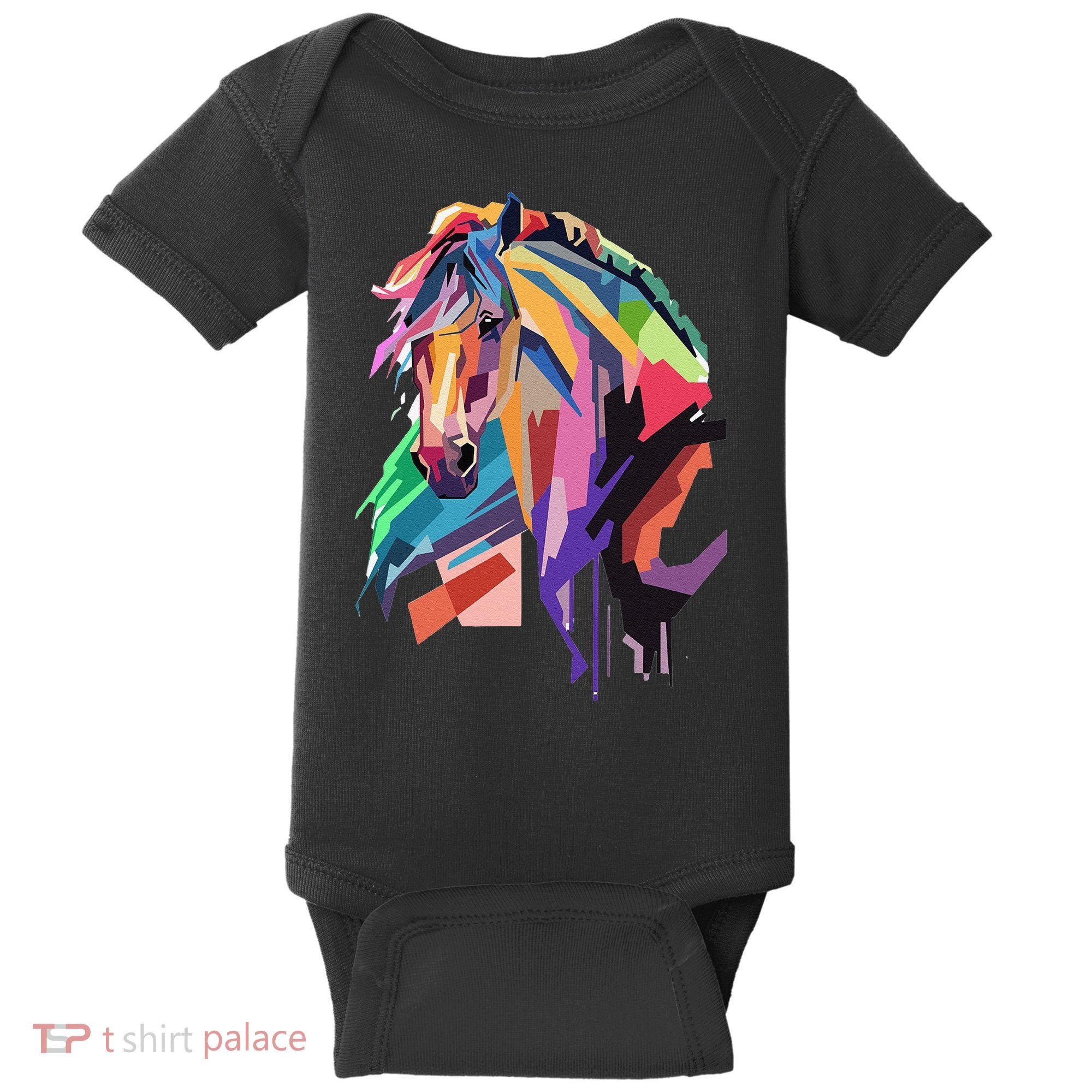 Awesome Horse Horseback Riding Equestrian Lovers Baby Bodysuit