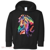 Awesome Horse Horseback Riding Equestrian Lovers Toddler Hoodie thumb 0