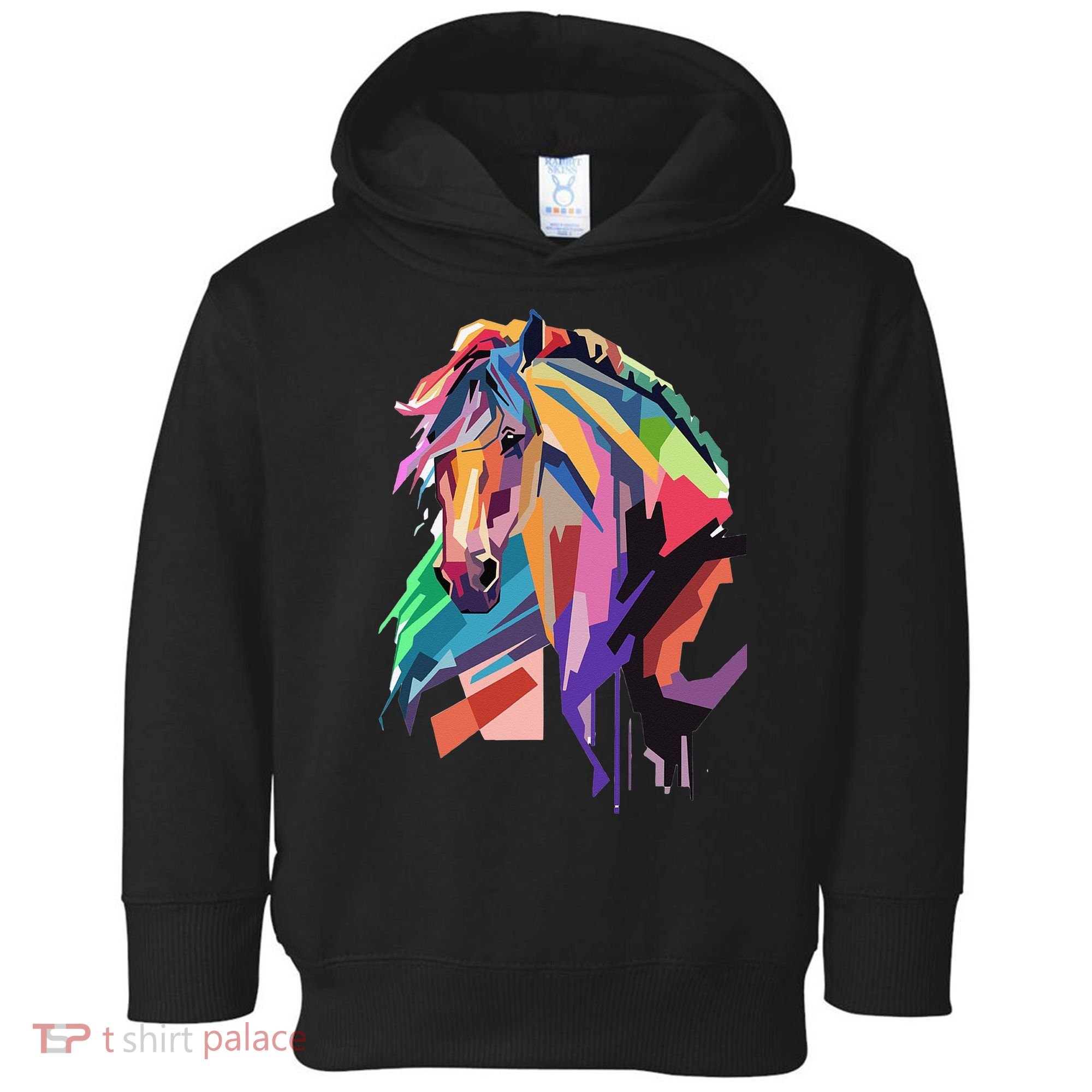 Awesome Horse Horseback Riding Equestrian Lovers Toddler Hoodie
