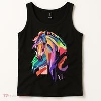 Awesome Horse Horseback Riding Equestrian Lovers Tank Top thumb 2