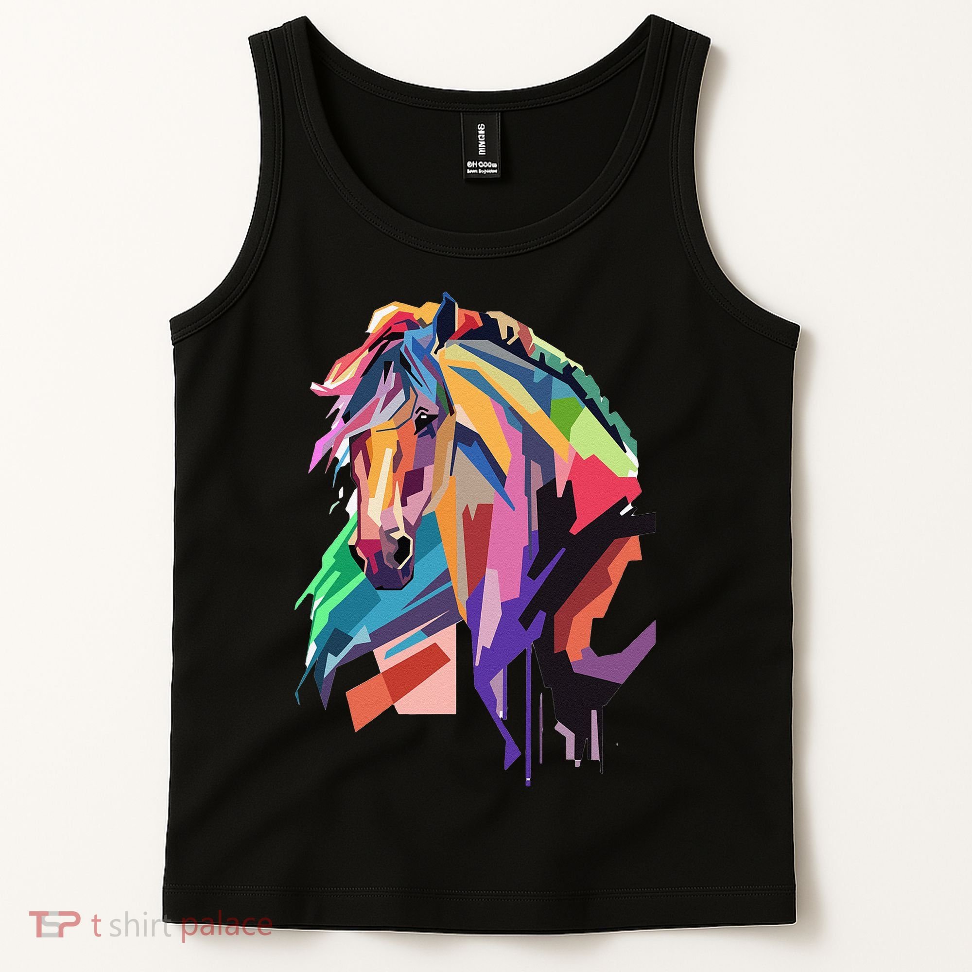 Awesome Horse Horseback Riding Equestrian Lovers Tank Top