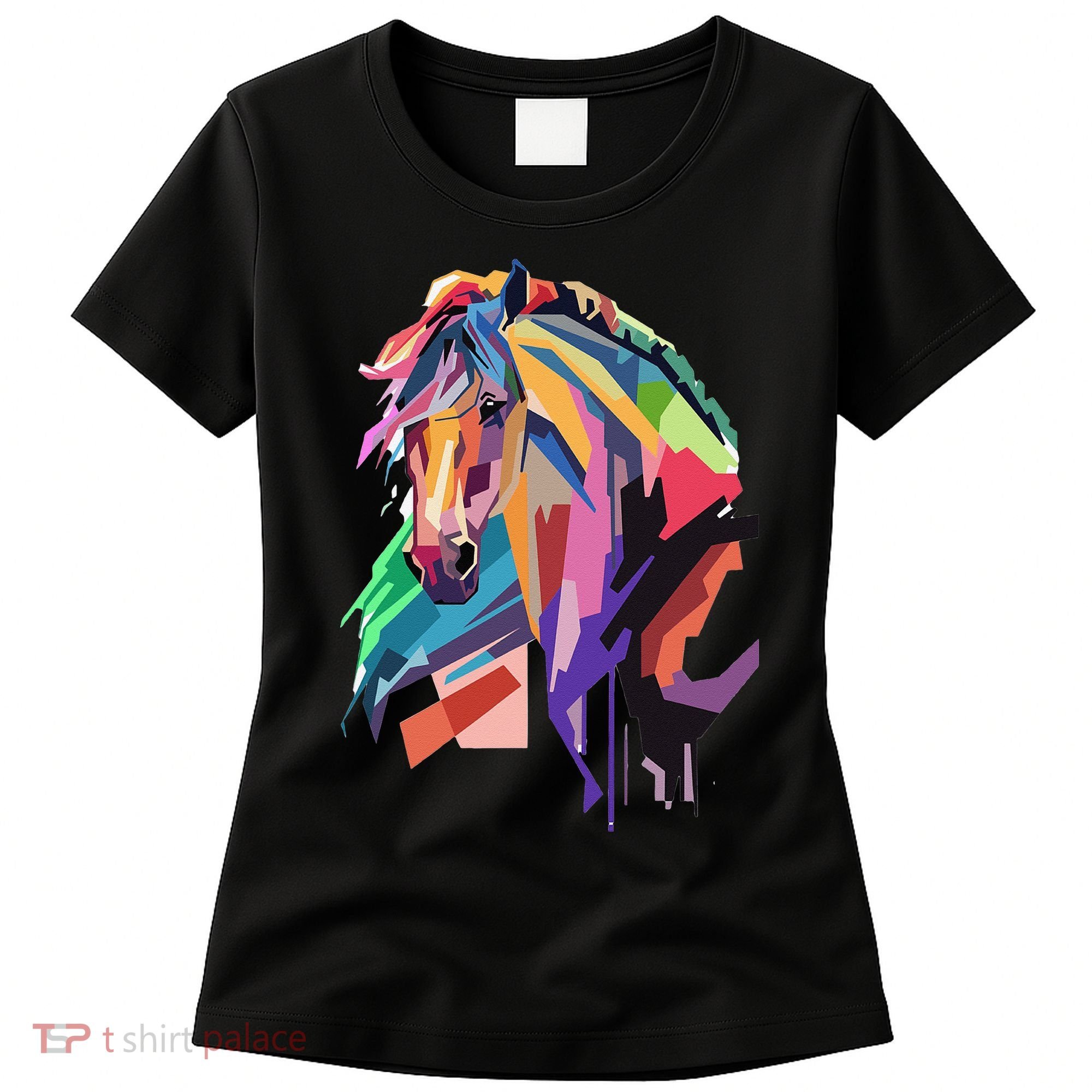 Awesome Horse Horseback Riding Equestrian Lovers Women's T-Shirt