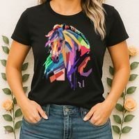 Awesome Horse Horseback Riding Equestrian Lovers Women's T-Shirt thumb 2